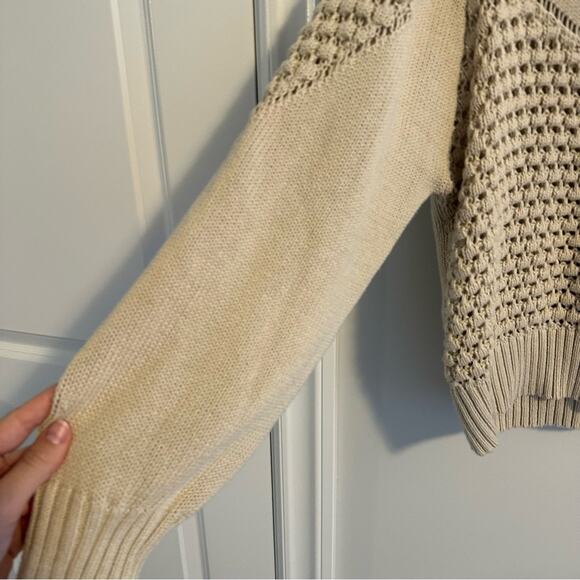 Lucky Brand Cream Bauble Sweater Medium - Picture 15 of 15